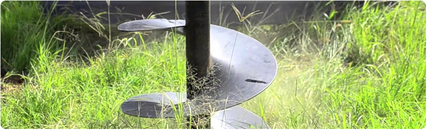 Auger-Drilling