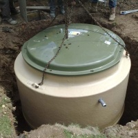 bio disc septic tank intalation